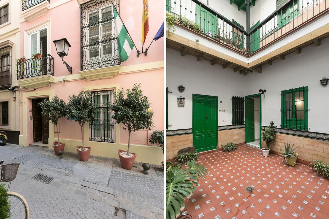 Apartamento Cuarta Puerta Centro Historico Seville Luaran gambar